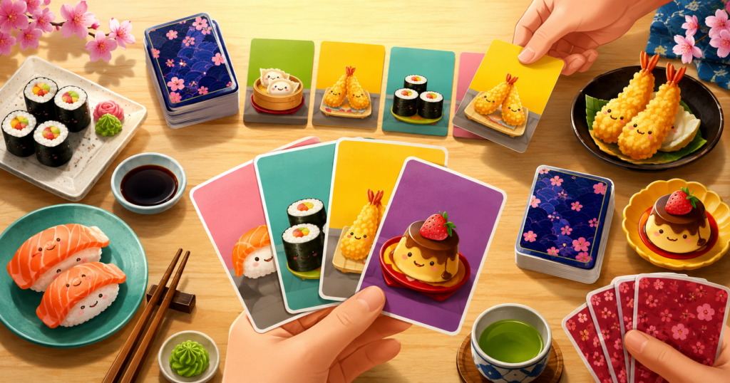Sushi Go! – säännöt ja strategiaopas
