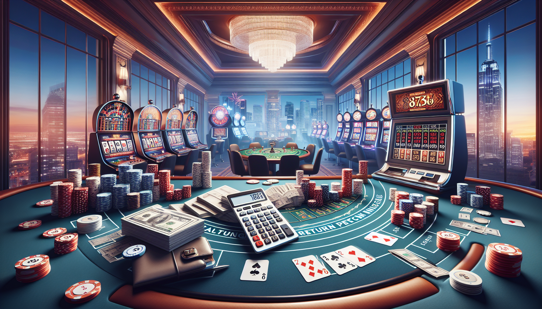 Kuinka laskea palautusprosentit korttipeleissä ja uhkapeleissä