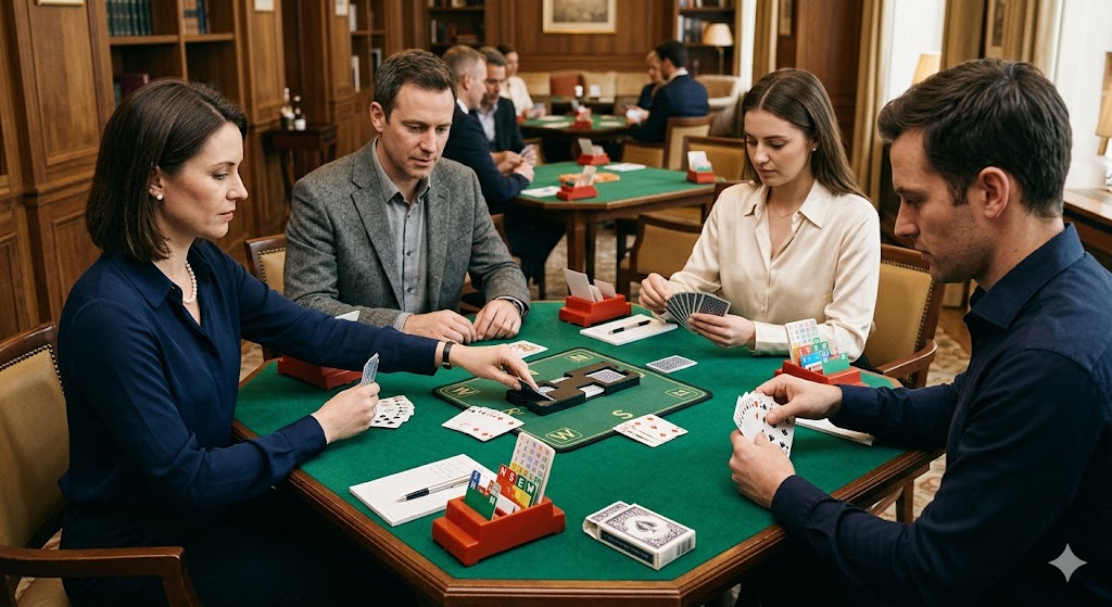 Bridge peli: Kattava opas sääntöihin, strategioihin ja pelin kulkuun