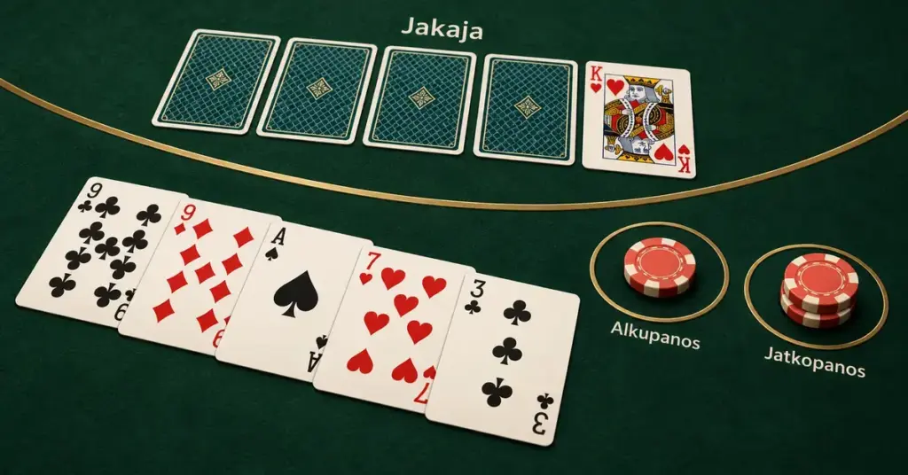Caribbean Stud Poker – säännöt ja pelin kulku
