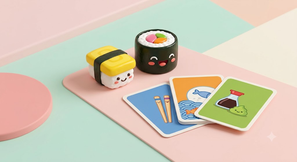 Sushi Go! säännöt – Strategiaopas suosittuun korttipeliin
