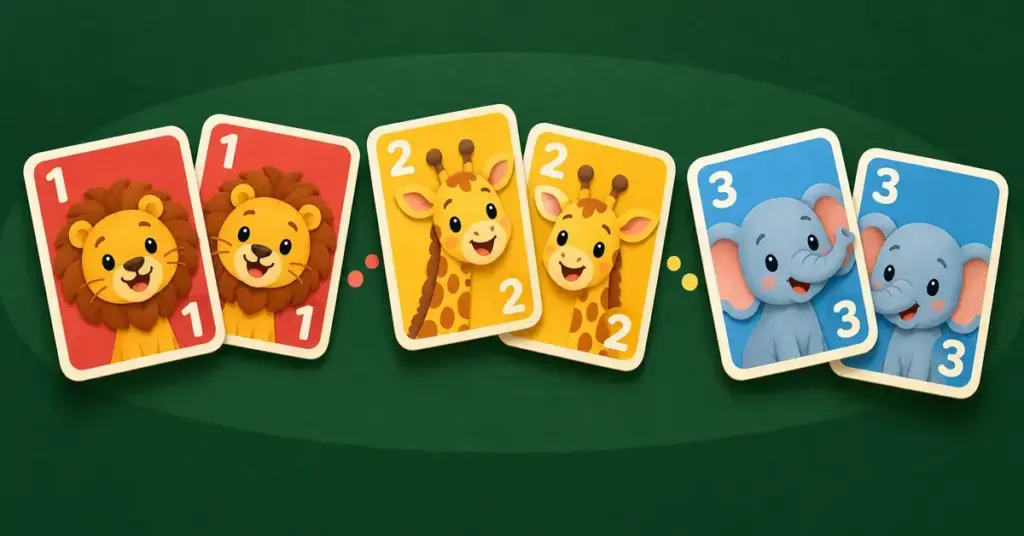 UNO Junior -säännöt – lasten version pelin kulku ja vinkit